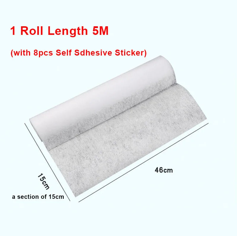 Disposable Range Hood Oil Filter Paper Roll for Kitchen Exhaust Fans