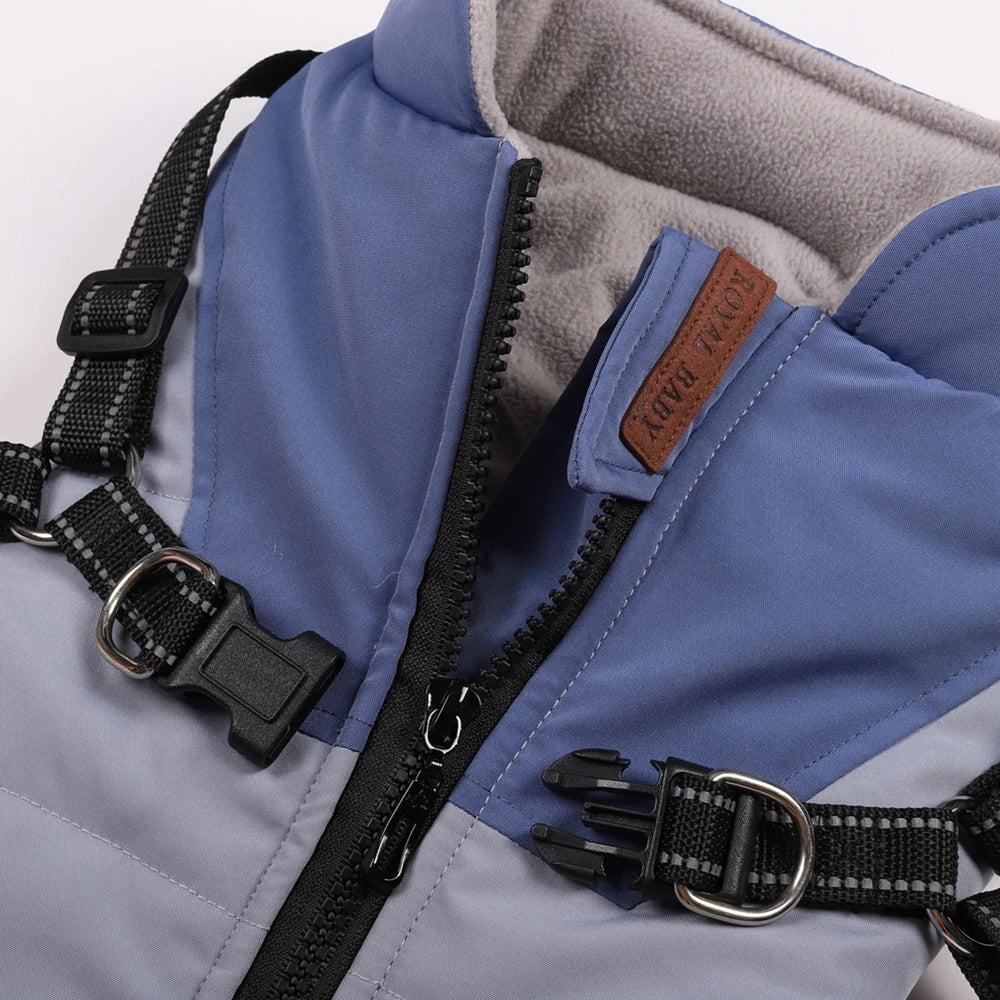 Adjustable Dog Harness Jacket with Leash for Small Dogs