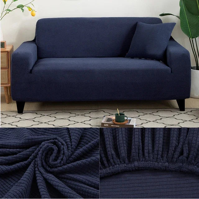 Jacquard Stretch Couch Cover Universal Sofa Covers Dog Cat Pets Friendly Washable Furniture Protector Fitted Sofa Slipcovers