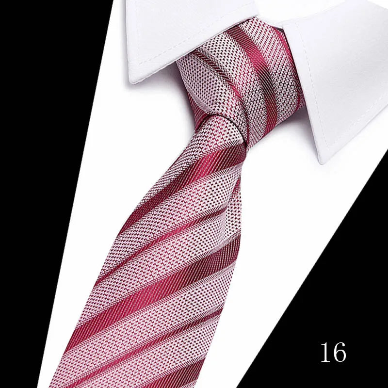 Luxury Men’s Fashion Necktie.Business, Wedding & Formal Tie