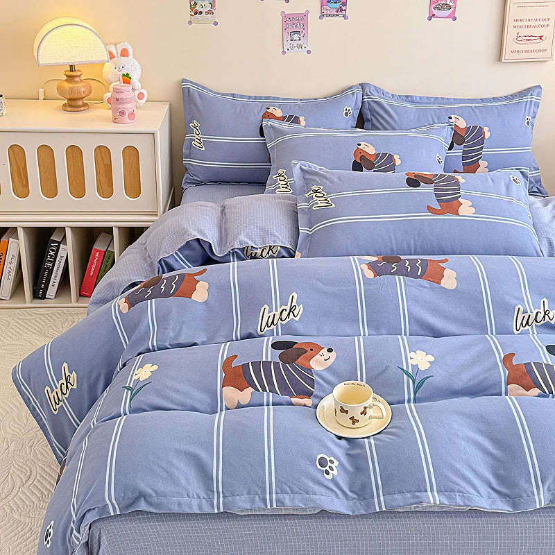 Printed Comforter & Duvet Bedding Set