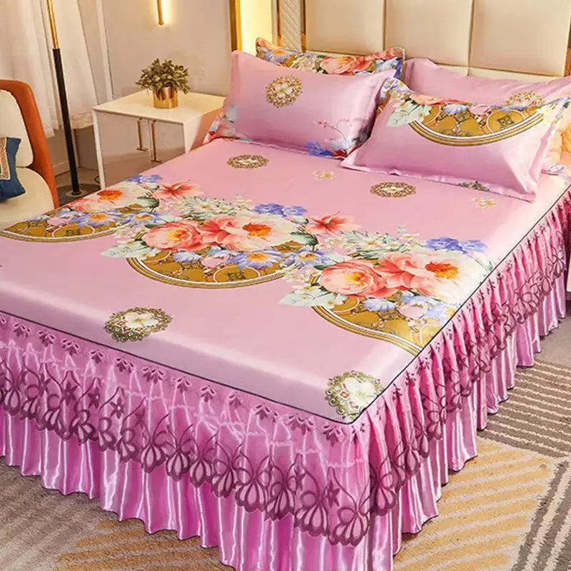 Elegant 3-Piece Decorative Bedspread Set