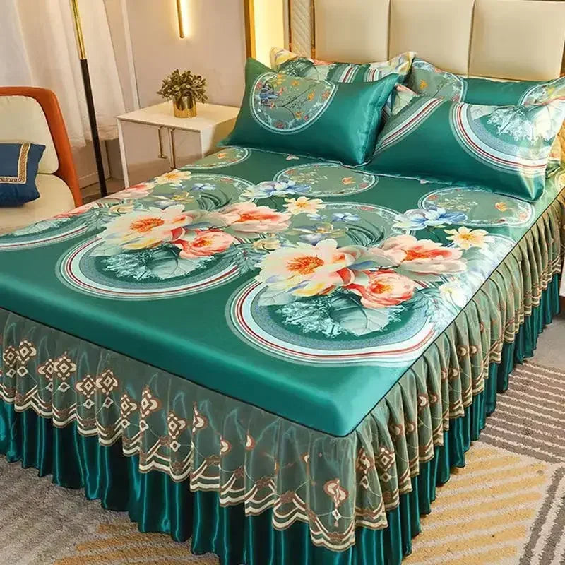 Classic Lace 3-Piece Bedspread & Pillowcase Set