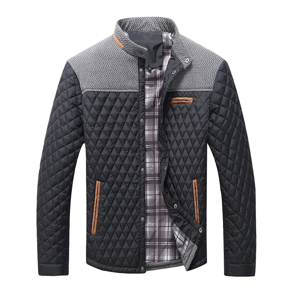 Men’s Quilted Bomber Jacket
