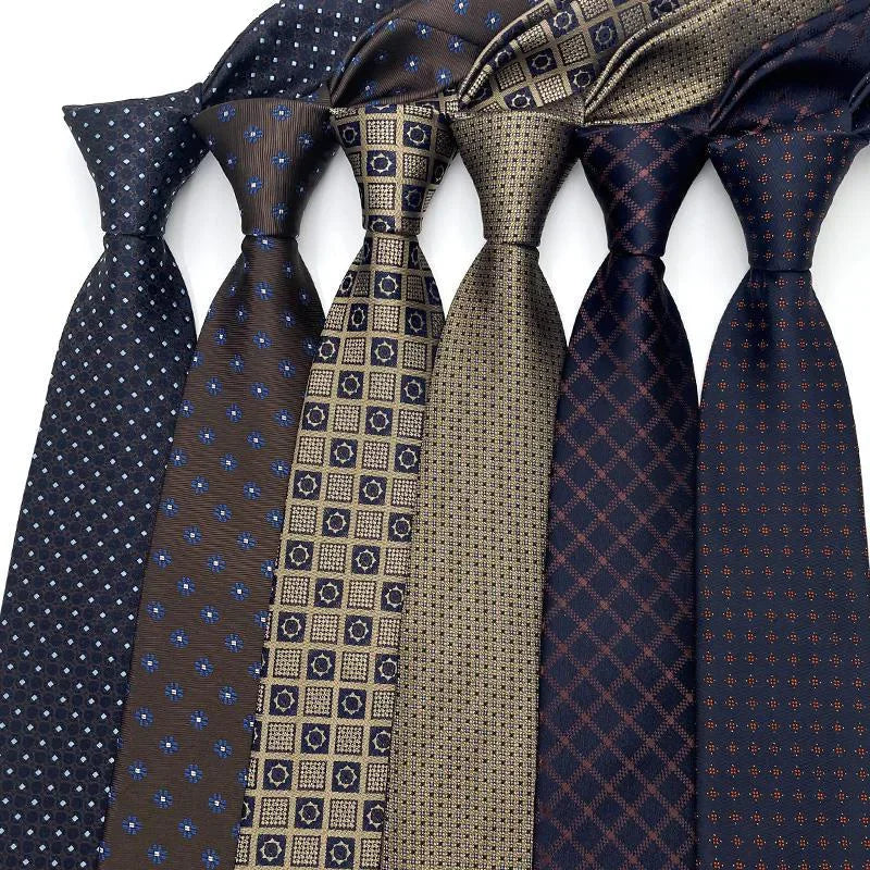 Luxury Men’s Silk Business Tie Collection