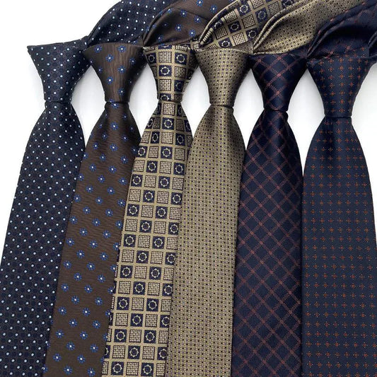 Luxury Men’s Silk Business Tie Collection