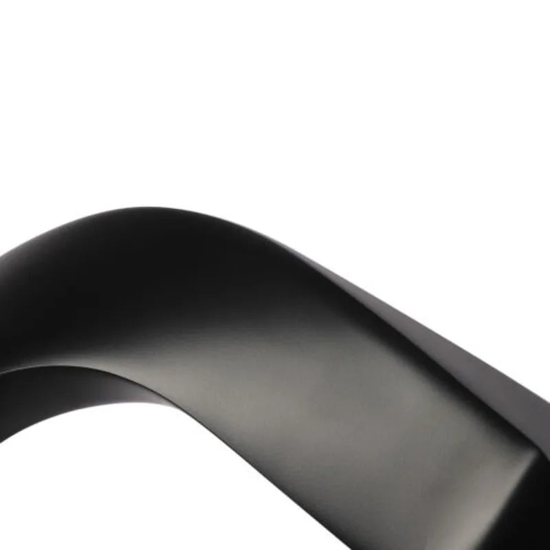 Modern Arc-Shaped Faucet Sink Faucet Bathroom Kitchen Faucet  Single Handle Black