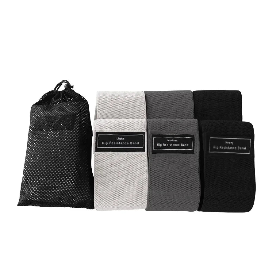Premium Fabric Resistance Bands Set for Glute, Hip & Leg Workouts