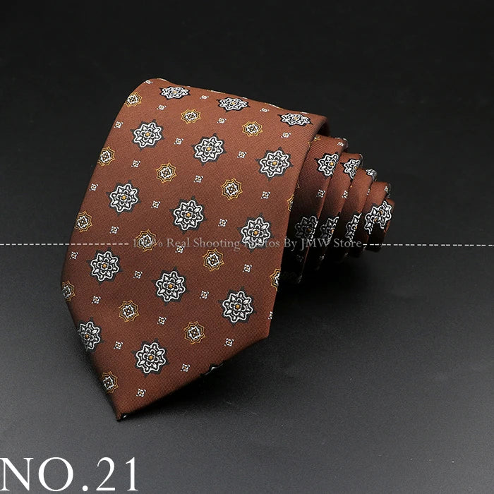Luxury Paisley Men’s Business Necktie . Wedding & Formal Tie