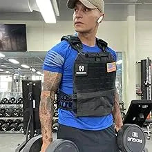 Adjustable Weighted Vest Men,20lb Weight Vest,Fitness Training vest, Workout vest Endurance Training,Weight Vest for men workout