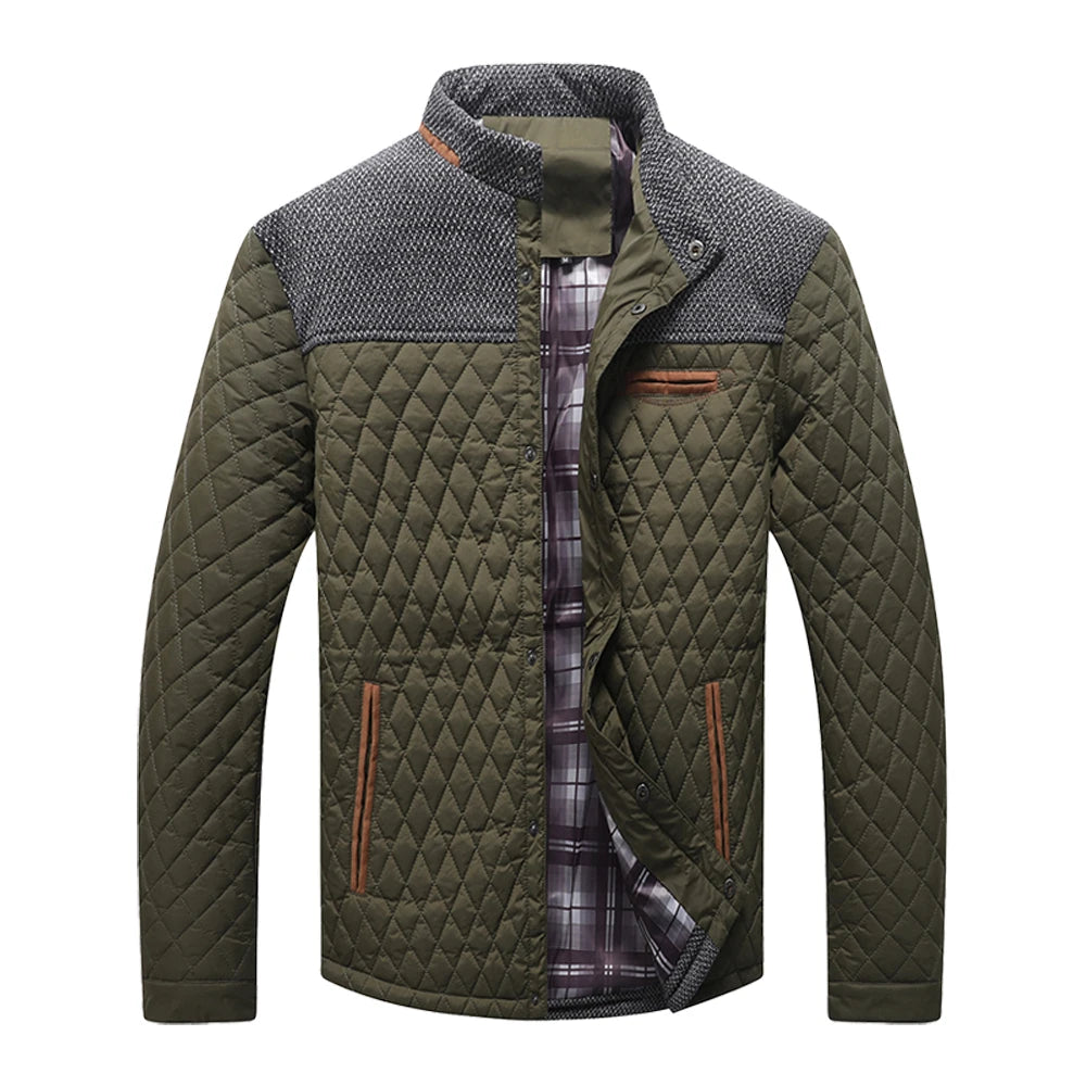 Men’s Quilted Bomber Jacket