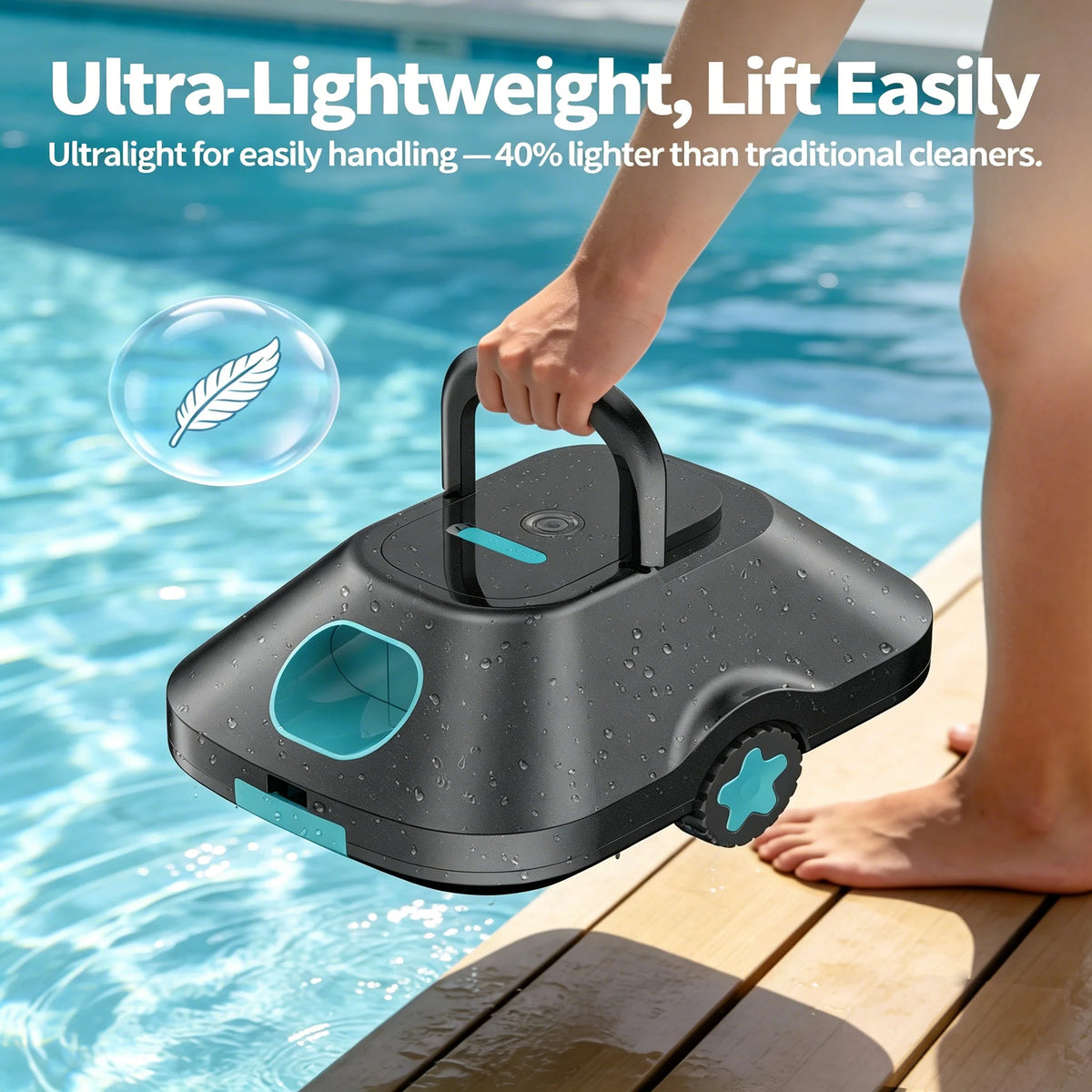 C2 Cordless Robotic Pool Cleaner | Automatic Pool Vacuum