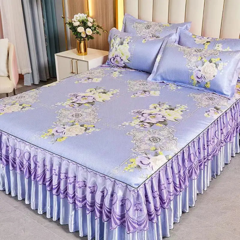 Elegant 3-Piece Decorative Bedspread Set