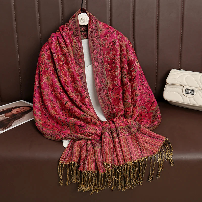 Luxury Cashmere Winter Scarf Shawl