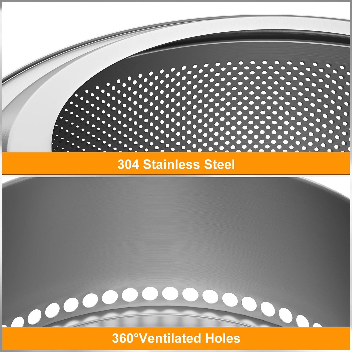 Large Smokeless Stainless Steel Fire Pit – Portable Outdoor Wood Burning Fire Pit with Carry Bag