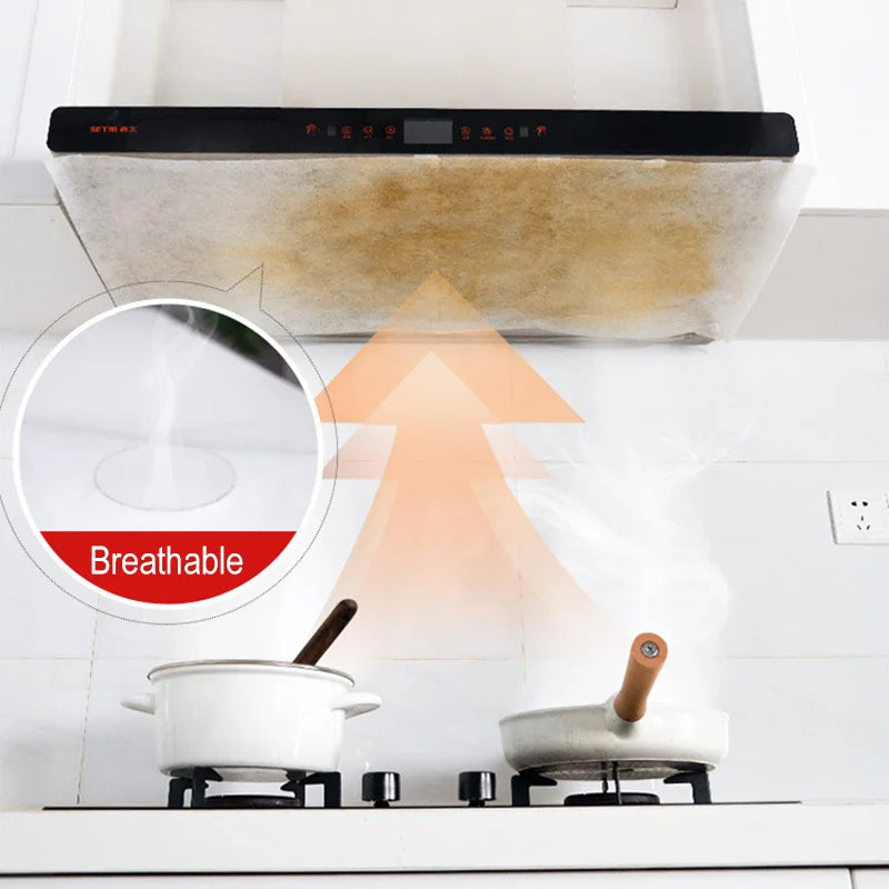 Disposable Range Hood Oil Filter Paper Roll for Kitchen Exhaust Fans