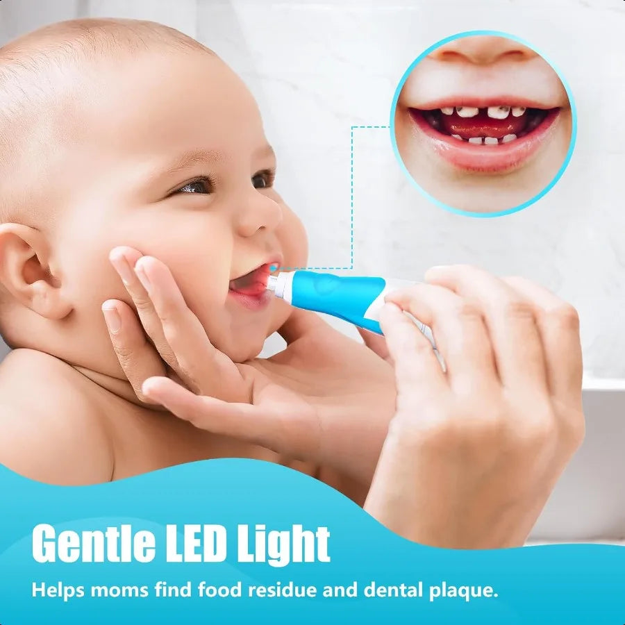 Toddler Electric Toothbrush With LED Light 2 Min Timer