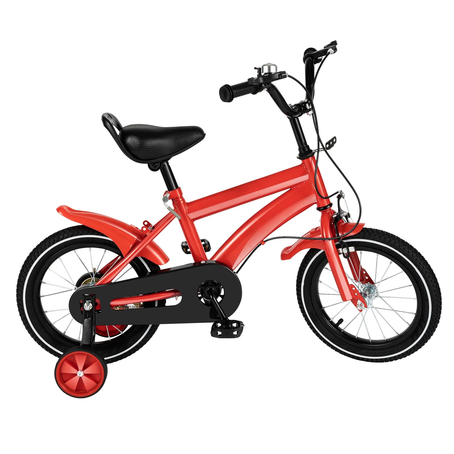 14 Inch Children’s Bicycle with Training Wheels .Kids Bike for Ages 2–5, Adjustable Seat & Handlebars, Boys & Girls