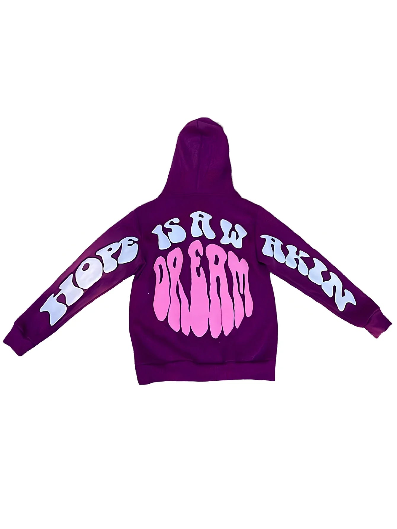Y2K Eye Pattern Zip Up Hoodie