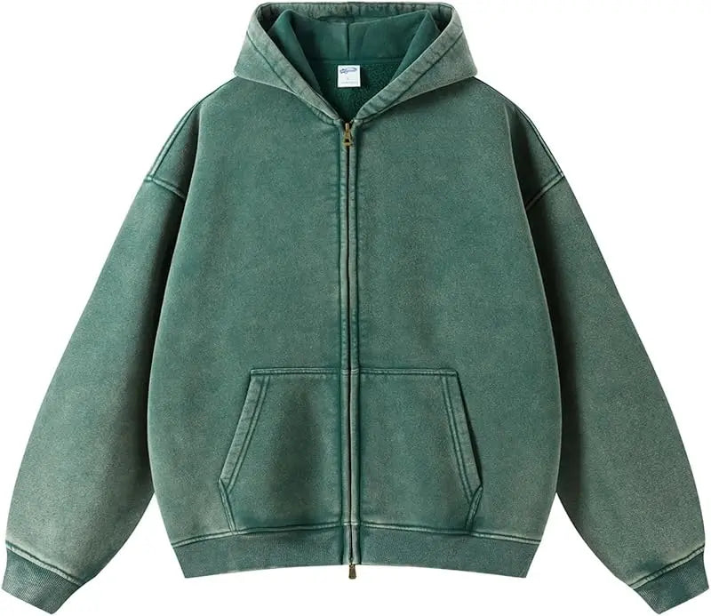 Oversized Zip Up Hoodie Jacket