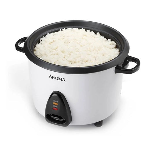 Rice Cooker Steamer With Nonstick Pot Glass Lid Easy Clean