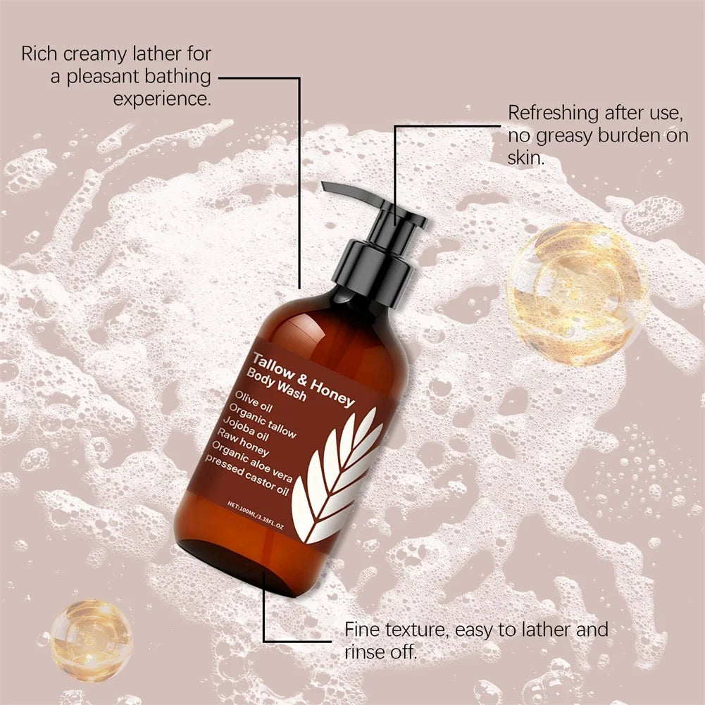 Honey Hydrating Body Wash for Soft Smooth Skin