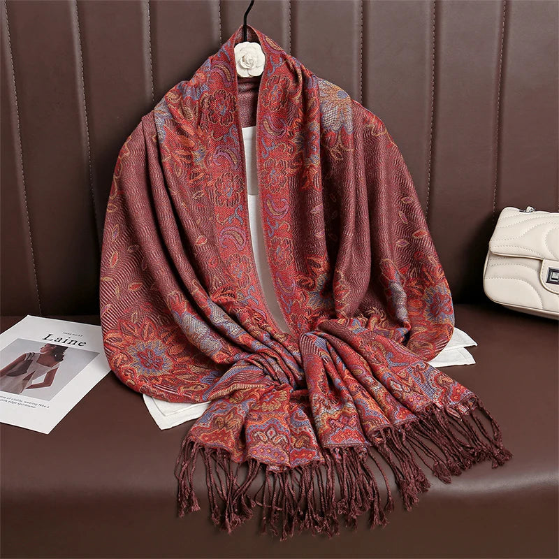 Paisley Pashmina Shawl