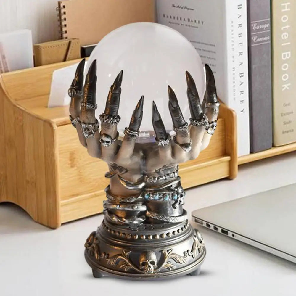 NEW Halloween Celestial Crystal Ball Personality Magic Hand Luminous Ball Magic Lamp Prop Ornament Halloween Decoration For Home