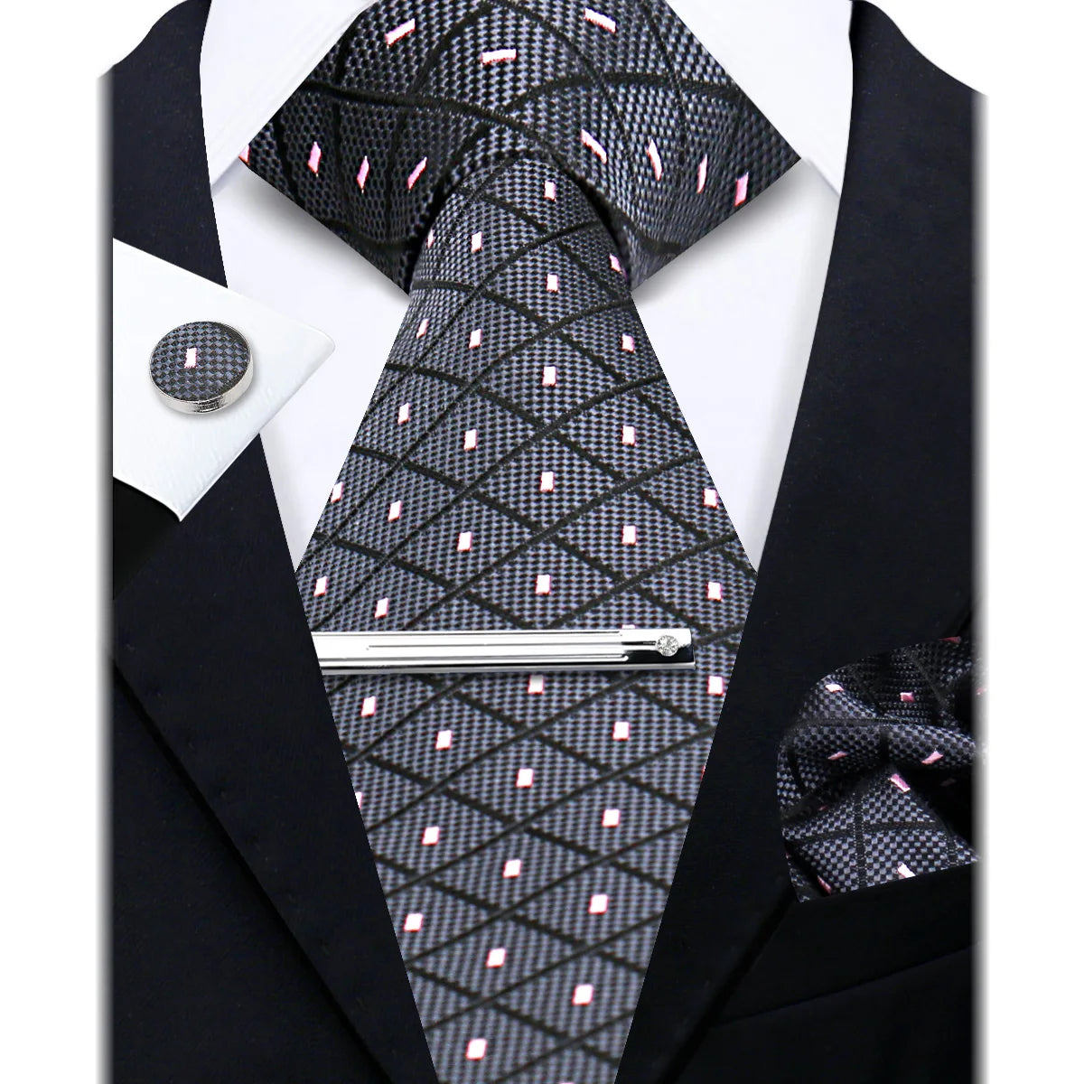 Men’s Luxury Paisley Silk Necktie.Elegant BusinessWedding & Formal Dress Tie for Men