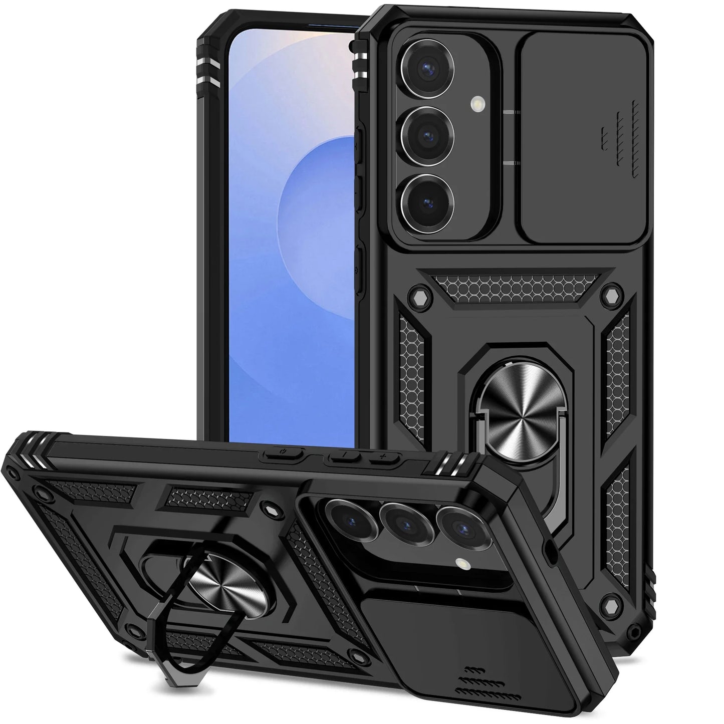 Heavy Duty Magnetic Armor Phone Case