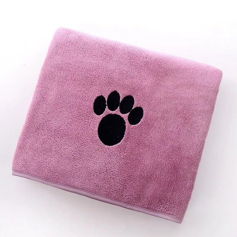 Ultra Absorbent Microfiber Pet Drying Towel for Dogs and Cats
