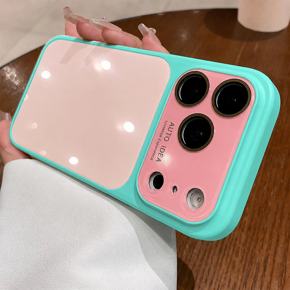 Vibrant Color-Block Protective Phone Case