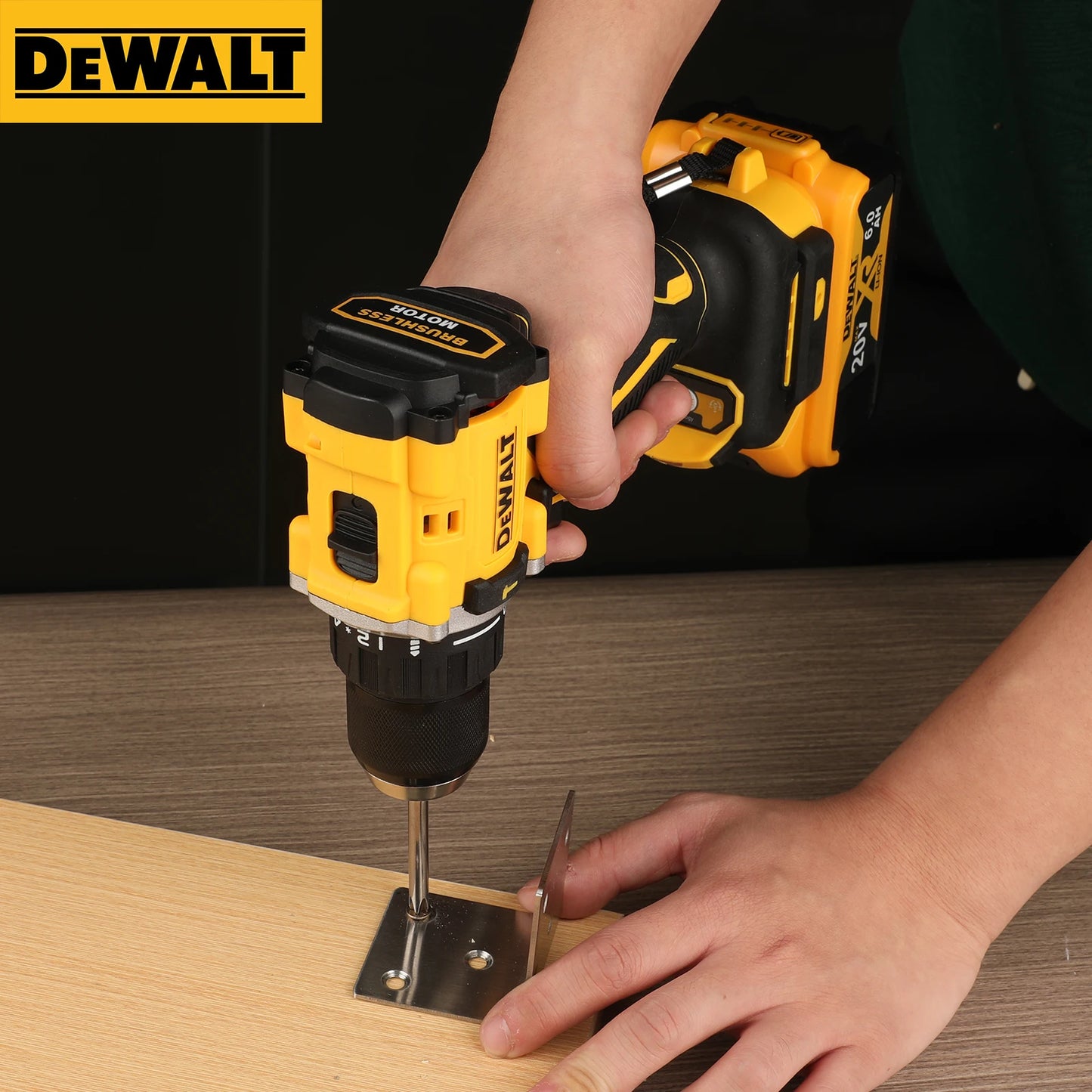 DEWALT DCD805 20V Max XR Brushless Cordless Impact Drill & Screwdriver - Multi-Function Hand Tool