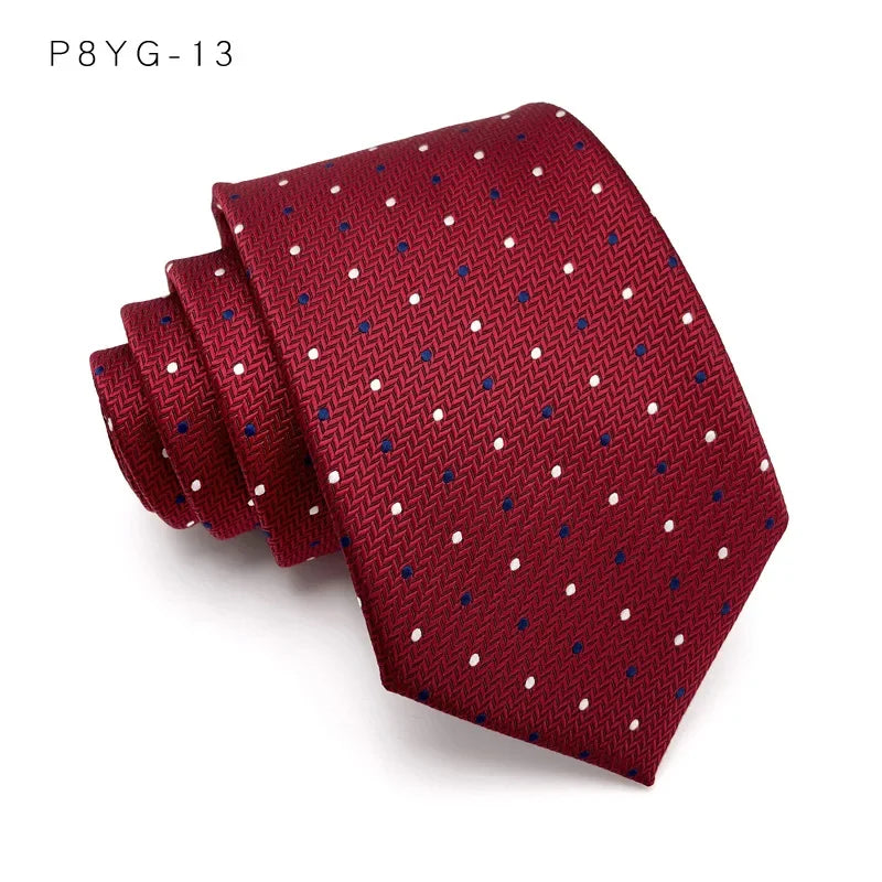 Luxury Men’s Silk Business Tie Collection
