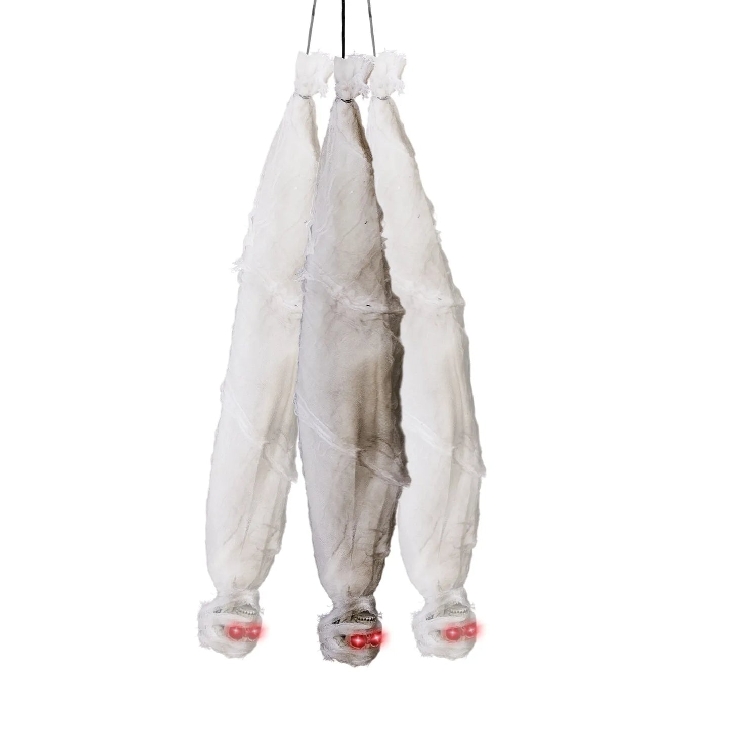 Indoor 3 FT Halloween Animated Hanging Cocoon Corpse Decoration Dead Body Prop