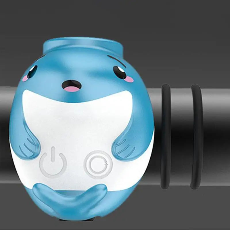 Cycling Lights Horn Waterproof Whale LED Bike Lamp Safety