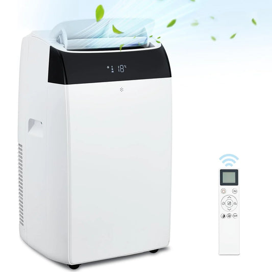 14000 BTU Portable Air Conditioner. 3-In-1 Cooling Unit with Fan & Dehumidifier