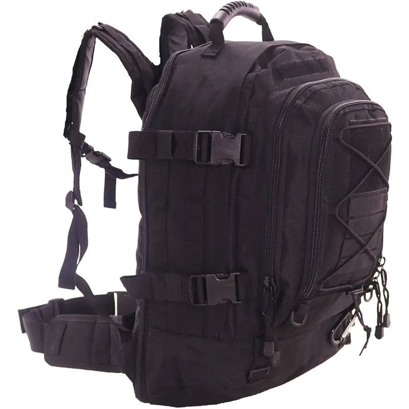 60L Tactical Hiking Backpack with MOLLE Webbing