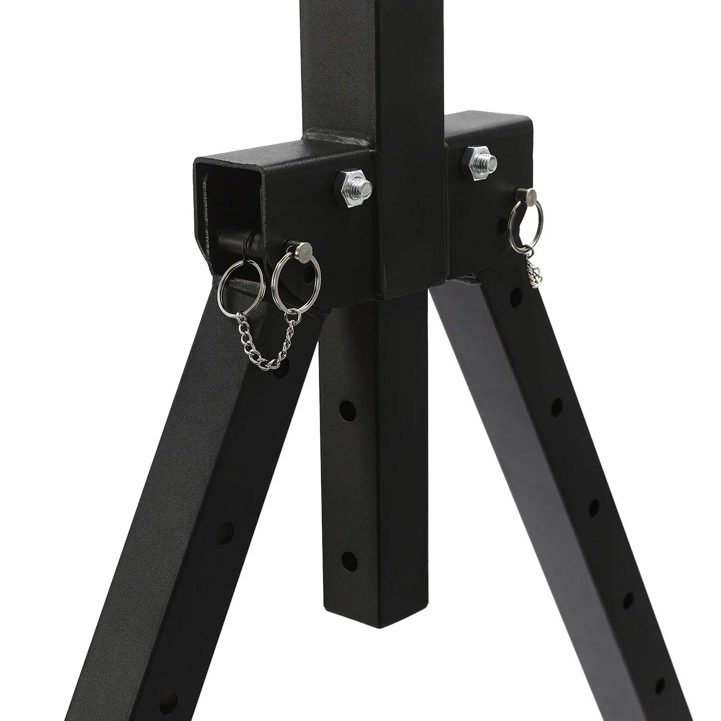 Adjustable Pull-Up Station.Heavy-Duty Home Strength Training Tower