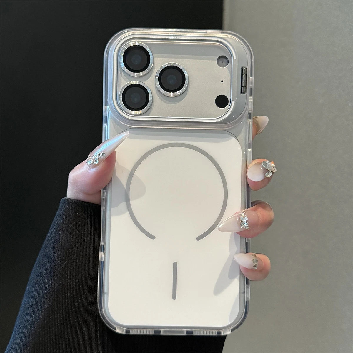 Vintage Flip-Style Leather Phone Case with Protective Bumper