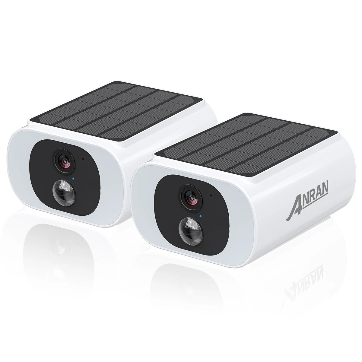 Outdoor Wireless Wi-Fi Security Camera Set | Solar-Powered Home Surveillance