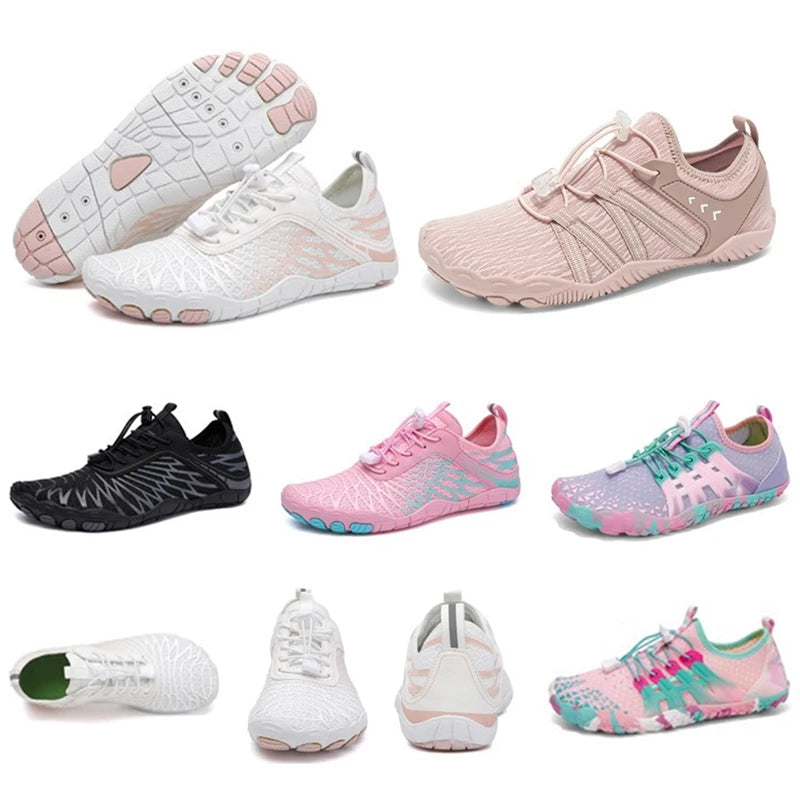 Unisex Quick-Dry Barefoot Water Shoes .Lightweight Beach, Pool & Outdoor Adventure Footwear
