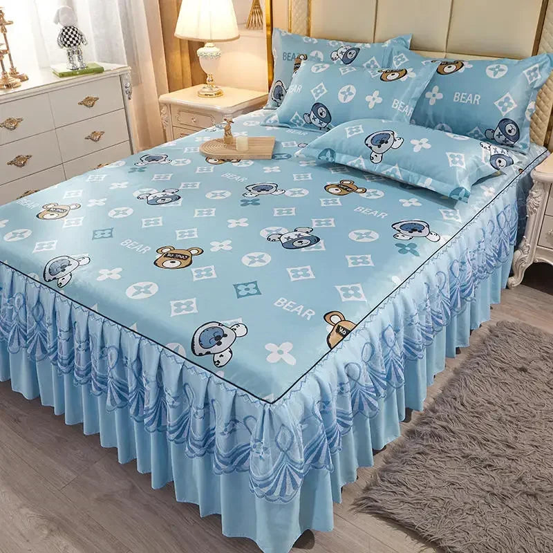 Classic Lace 3-Piece Bedspread & Pillowcase Set