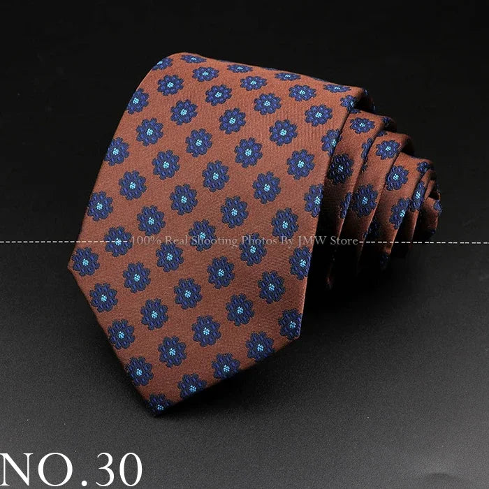 Luxury Paisley Men’s Business Necktie . Wedding & Formal Tie