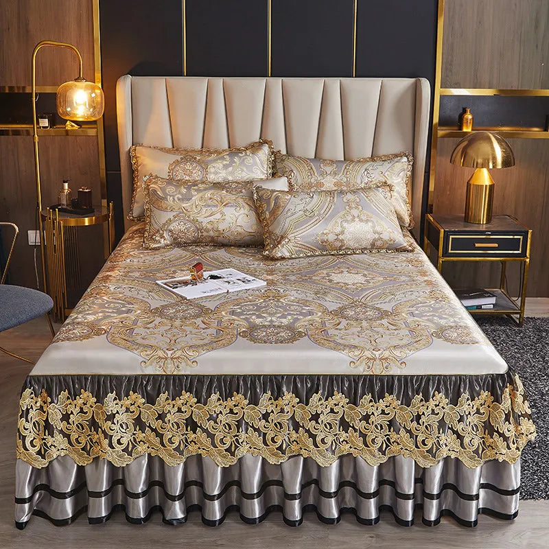 European Floral Summer Bedspread Set