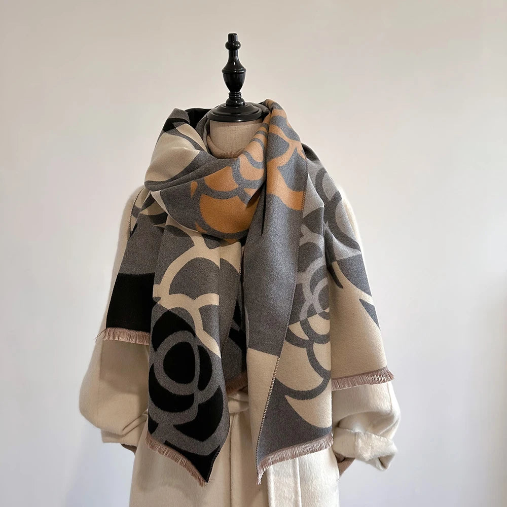 Luxury Winter Cashmere Scarf