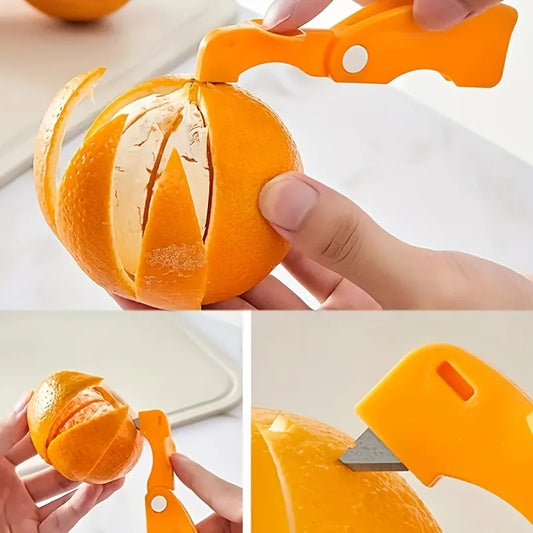 Foldable Fruit & Vegetable Peeler. Multi Function Kitchen Cutter Tool