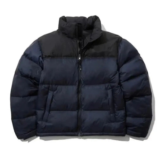 Men’s Winter Puffer Jacket. Warm Hooded Windbreaker Parka for Outdoor Cold Weather