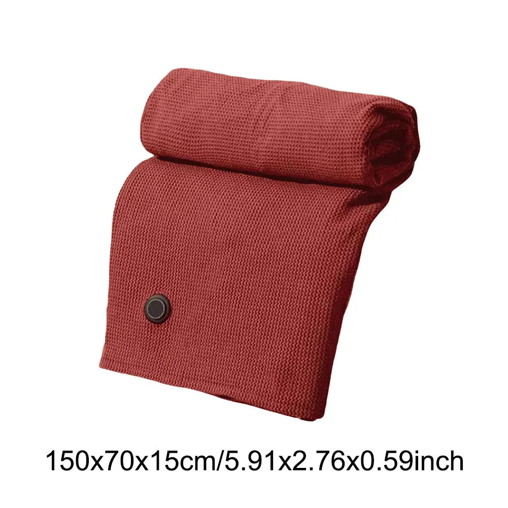 Wearable USB Electric Heated Blanket 3 Heating Levels Heating Electric Blanket Shawl USB Heated Blanket Shawl for Home Office