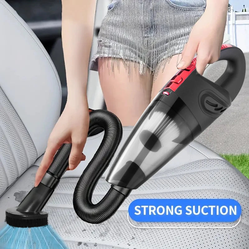 Cordless Handheld Vacuum Cleaner | Rechargeable Portable Car & Home Vacuum with Powerful Suction and Multi-Surface Cleaning